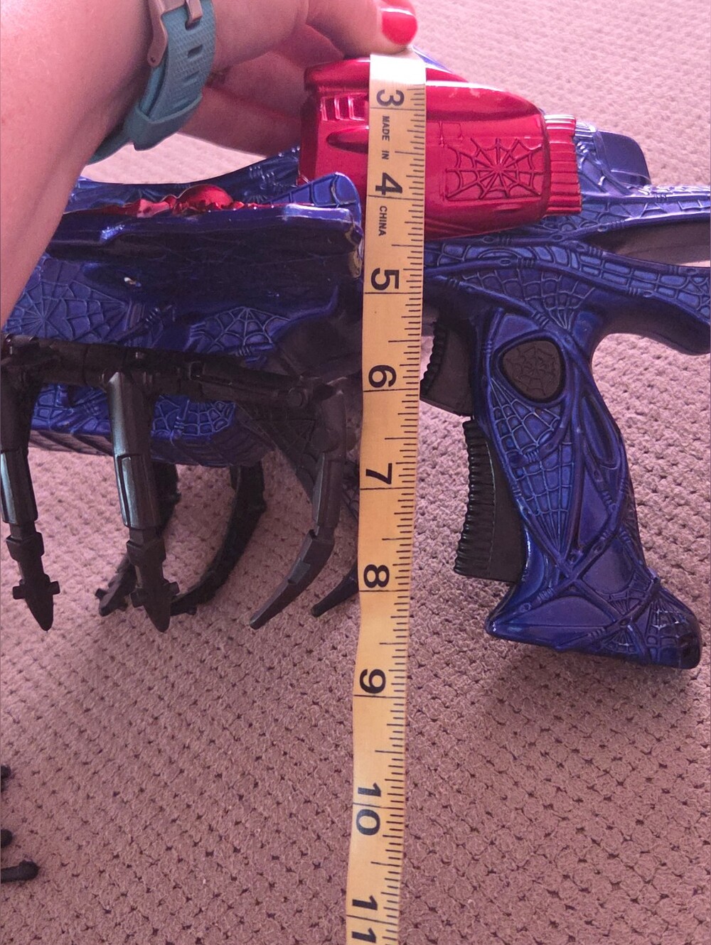 Spidey Web Copter Rare 2003 Toy Biz With 1992 Spiderman Action Figure - Picture 13 of 16